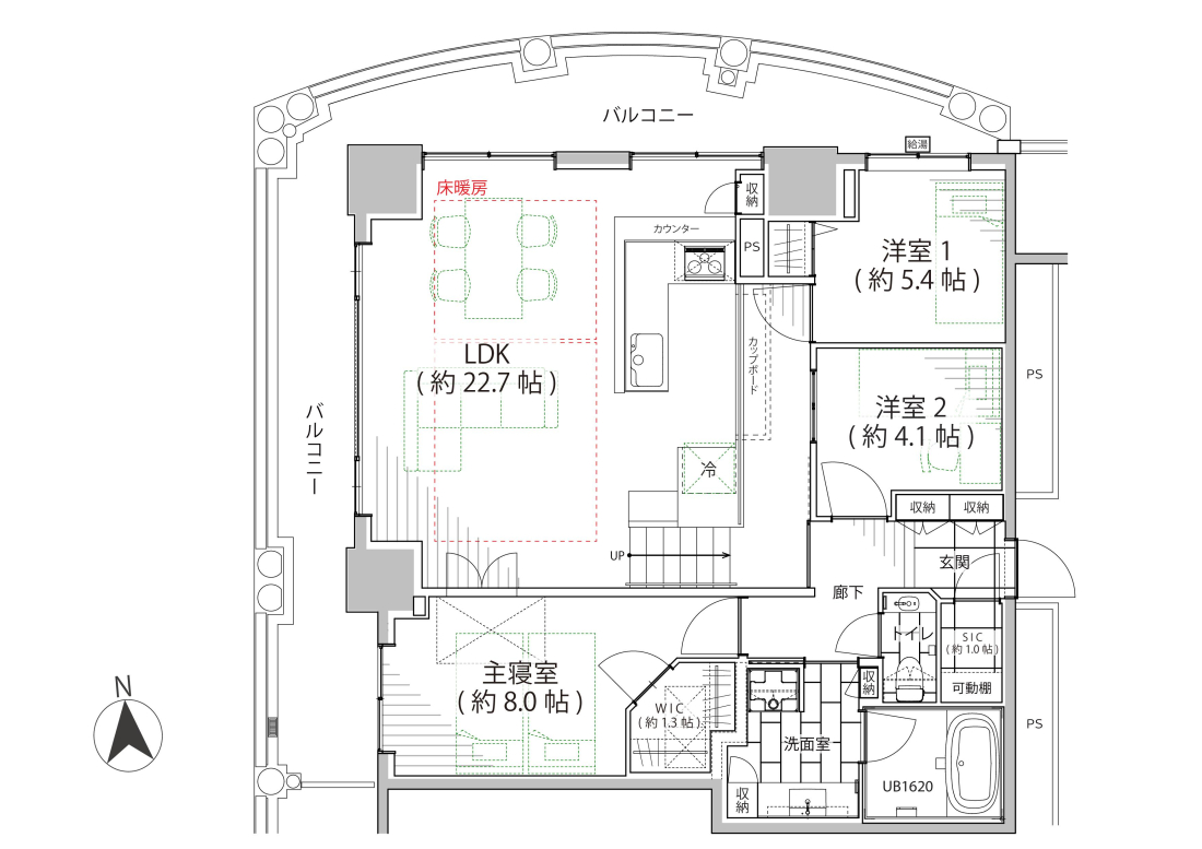 �����s�i��擌�ܔ��c2-16-1�̒��Ã}���V�����̉摜