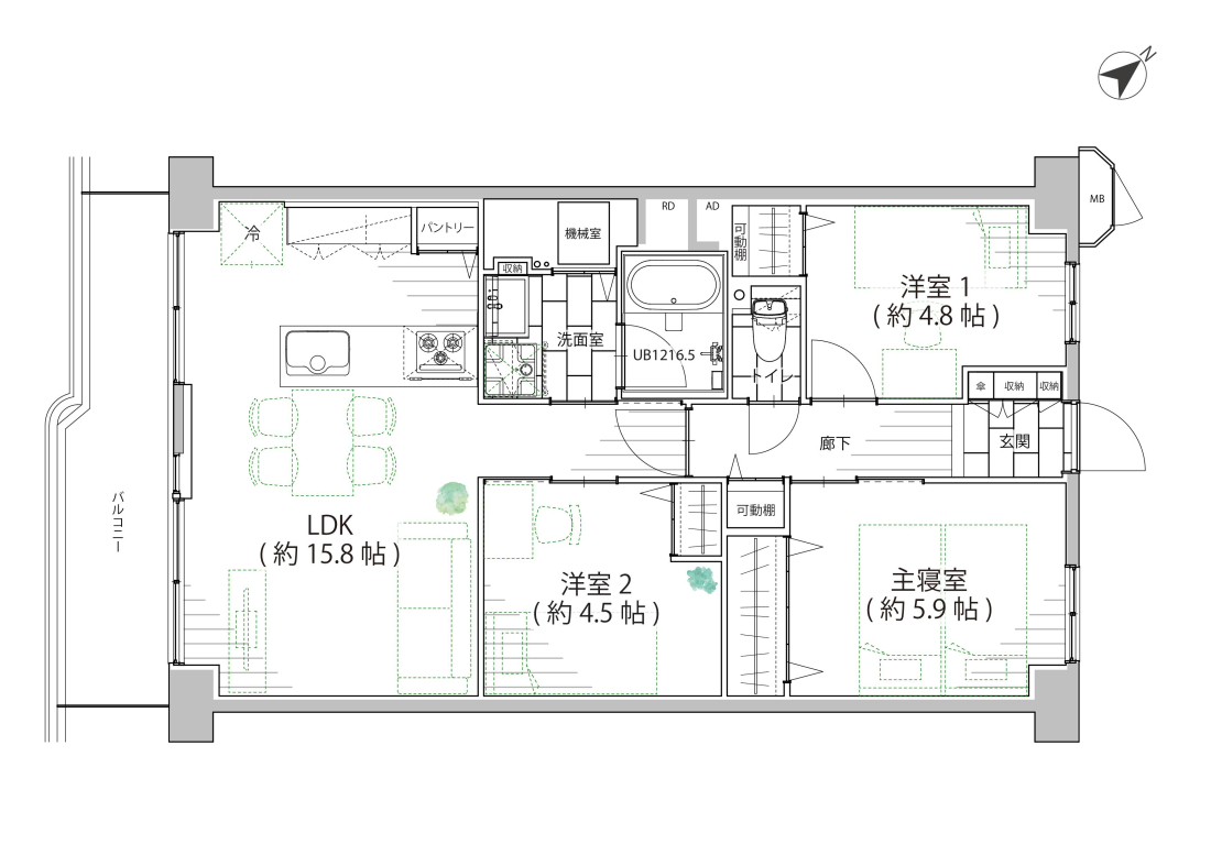 �����s�ڍ���O�c2-6-17�̒��Ã}���V�����̉摜