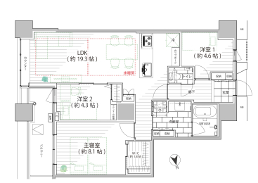 �����s�`��ŉY4-21-1�̒��Ã}���V�����̉摜