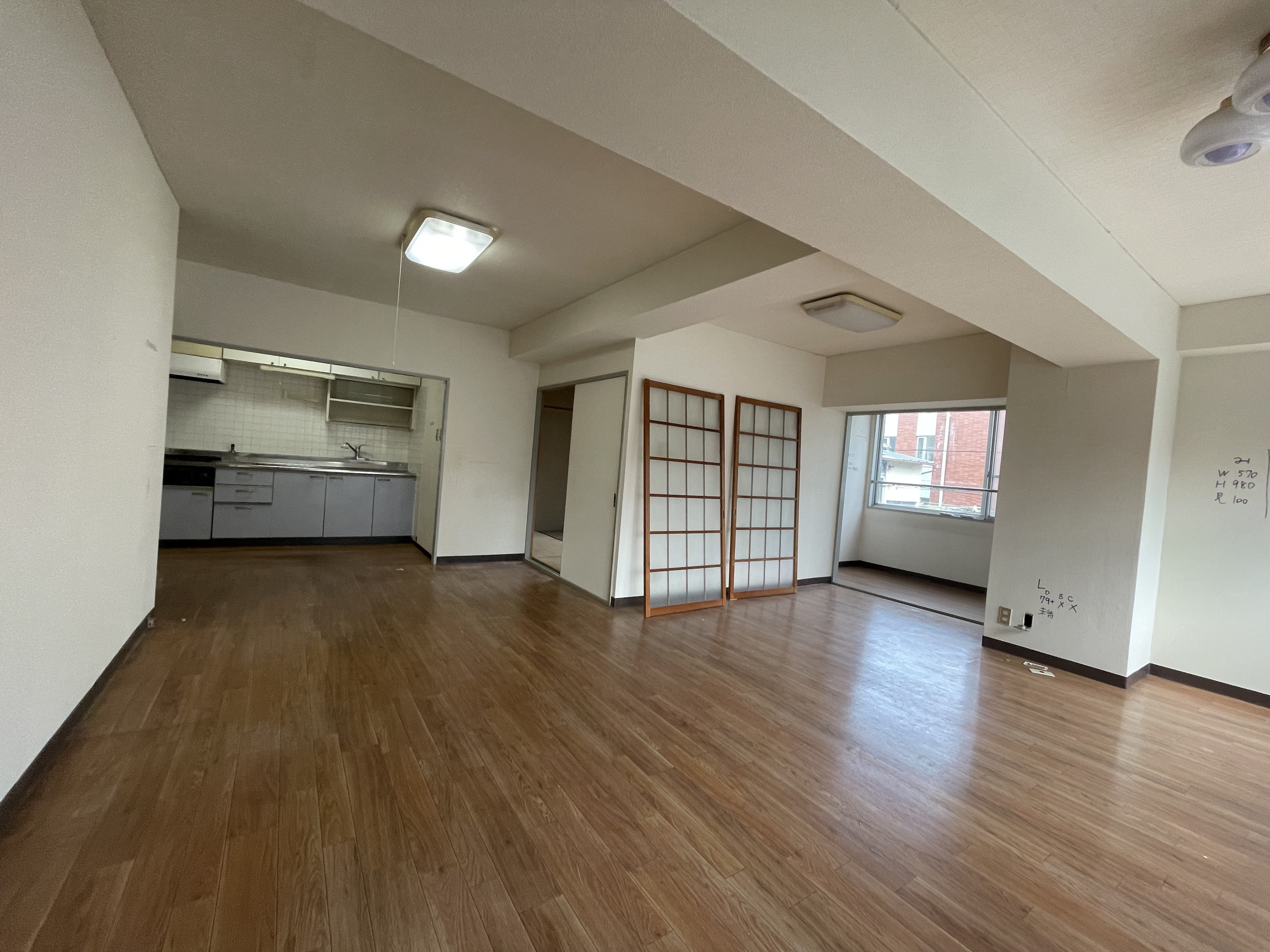 リノベーション前のLDK